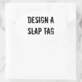 Maak een slap Label Design Sticker Graffitti (Tas)
