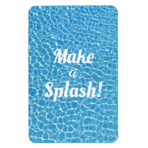 Maak een Splash- Bevordering Citaat Magneet