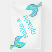 Maak een Splash! Mermaid Banner (Verticaal)