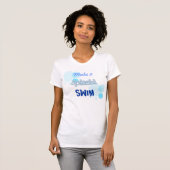 MAAK EEN SPLASH SWIM ATHLETIC T-SHIRT (Voorkant volledig)