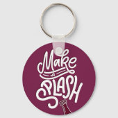 Maak een Splash Wine Sleutelhanger (Voorkant)