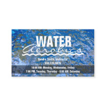 Maak een spuitblauwe wateraeroob