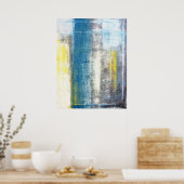 'Maak een statement' Abstracte Art Poster Afdrukke (Keuken)