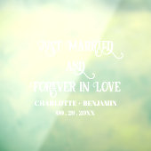 Maak een statement met Wedding Car Stickers (Vel 3)