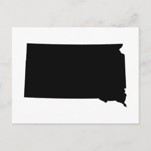 Maak een 'Verhuizen naar South Dakota'-aankondigin Briefkaart