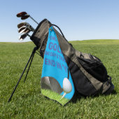 Maak een Verklaring over de cursus met Golfhanddoek (Groen)