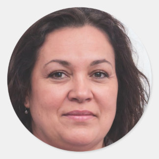 Maak een verschil ronde sticker