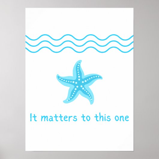 Maak een verschil, Starfish Story. Poster (Voorkant)