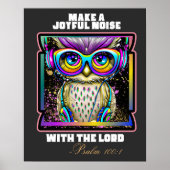 Maak een vreugdevolle ruis Christelijk geloof Poster (Voorkant)