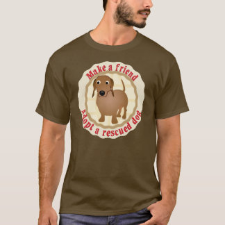 Maak een vriend - Dachshund T-shirt