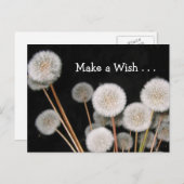 Maak een wens briefkaart (Voorkant / Achterkant)