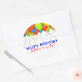 Maak een wens Grote Verjaardag Stickers (Envelop)