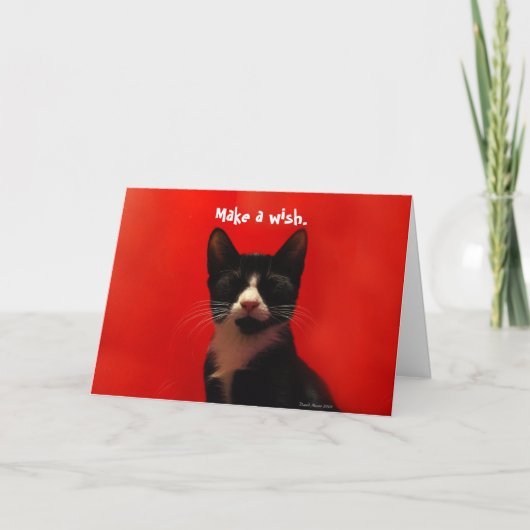 Maak een Wens ^_^ Kaart (Voorkant)