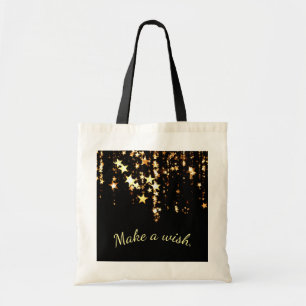 Maak een wens op het gebied van de 'Falling Gold S Tote Bag