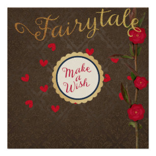 Maak een Wish Fairytale Poster Perfect Poster