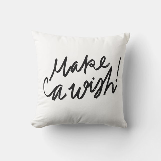 Maak een Wish Typografie Kussen (Voorkant)