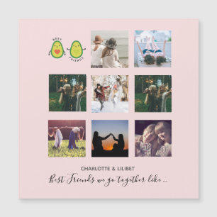 Maak eigen BFF-foto collage cadeaus - Vegan Avocad