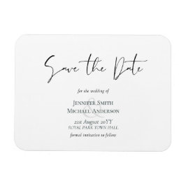 Maak eigen magnetische Save The Date budgetvriende Magneet