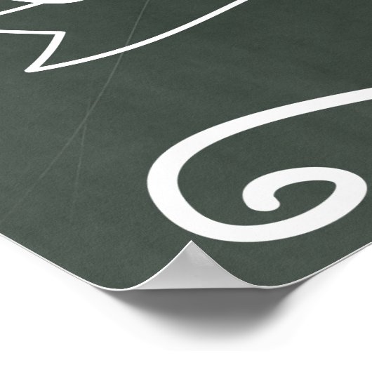 Maak Eigen Trouw Welkomstbord met dit Sjabloon Poster (Hoek)