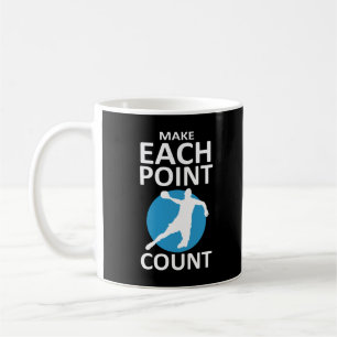 Maak elk punt Telling - Handball Koffiemok