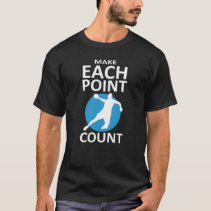 Maak elk punt Telling - Handball T-shirt