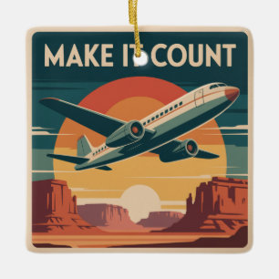 Maak Er Het Beste Van Keramisch Ornament