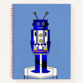 Maak er uw eigen "Robot"-hardcover ketting van Notitieboek (Voorkant)
