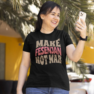 Maak Fesenjan niet oorlog Perzische granaatappel k T-shirt