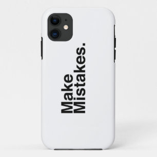 Maak fouten. iPhone 11 hoesje