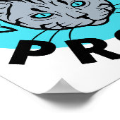 Maak Freya Proud Poster (Light Cat Edition) (Hoek)