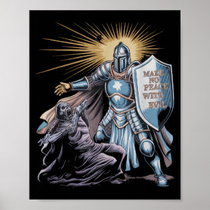 Maak Geen Vrede Met Boze Aartsengel Michael Jezus  Poster