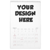 Maak gepersonaliseerde kalender - Gratis kalender  (Mar 2026)