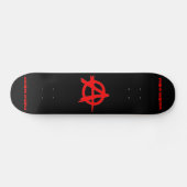 Maak Golven Anarchist Skateboard (Horizontaal)
