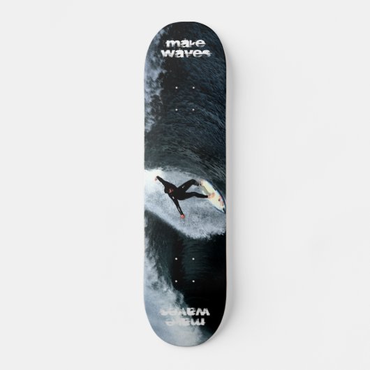 Maak Golven Morning Surf Skateboard (Voorkant)