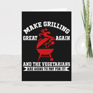 Maak Grillen Groot Opnieuw Usa Trump Bbq Rbecue Sm Kaart