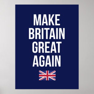 Maak Groot-Brittannië opnieuw tot Grote Britse Poster
