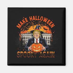 Maak Halloween Spooky Again Grappig Trump Hallowee Magneet