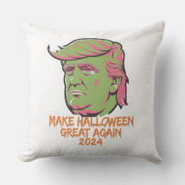 Maak Halloween weer geweldig 2024 Nieuw Trump-kuss Kussen