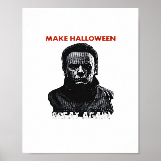 Maak Halloween weer geweldig - Scary Horror Hallow Poster (Voorkant)
