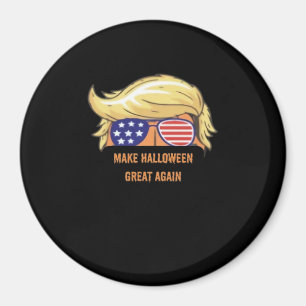 Maak Halloween weer geweldig - Trumpkin Design Magneet
