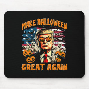 Maak Halloween weer Groot Donald Trump Griezelige Muismat