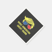 Maak Hanukkah Groot Again Trump Joods  Servet (Hoek)