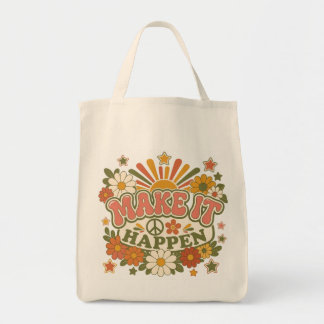 Maak het boodschappen tote bag