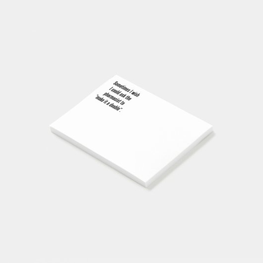 Maak het dubbel post-it® notes (Schuin)