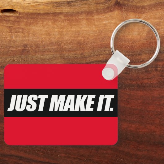 Maak het gewoon sleutelhanger (Voorkant)