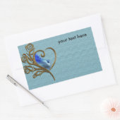 Maak het je eigen rechthoekige sticker (Envelop)