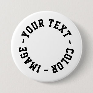 Maak het je eigen Round 3 inch Ronde Button 7,6 Cm