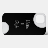 Maak het juiste iPhone 13 Hoesje (Achterkant (horizontaal))