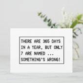 Maak het logisch! bedankkaart (Staand voorkant)