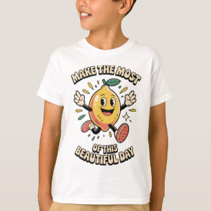 Maak het Meest – Citroen Pret Dag Kinderen T-shirt